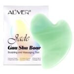 ALIVER Jade Gua Sha Facial Massage Tool